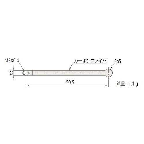 【SALE通貨価値】ミツトヨ MS2-5R50.5G ( 06ABQ342 )