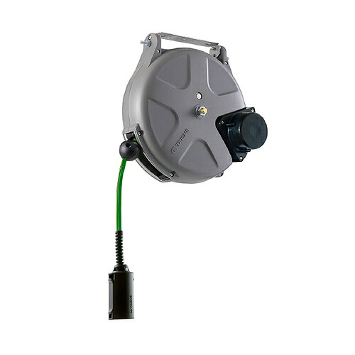 【SALE通貨価値】三協木管 スローモーション導電エアホースリール ( SHS-210EASLOW )