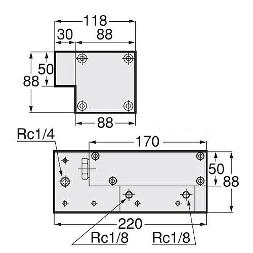 【SALE通貨価値】日研仕立て上げる所 エア湖・ハイドロブースター局 ( NB-70X5X30 )