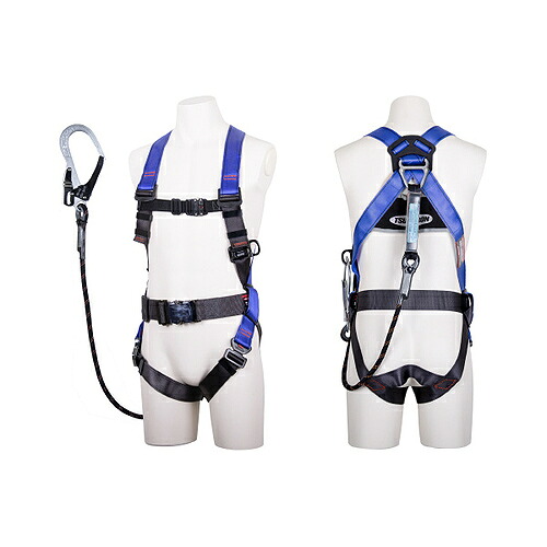【SALE通貨価値】藤井電工 コアハーネスランヤードセット ( TH-502-GB99-OT-P-M-R26-JAN-BX )