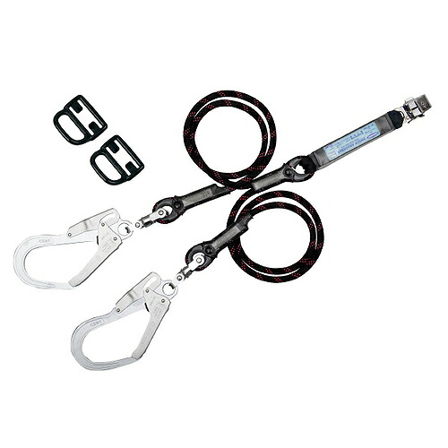藤井電工 フルハーネス用幽客yd ( THL-2-GB93SV-33-BK-2R23-JAN-BP )