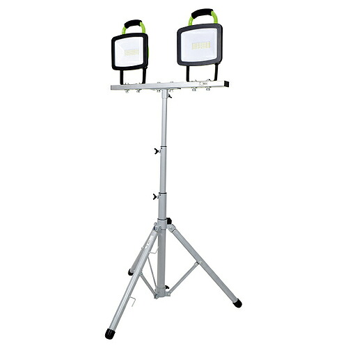 【SALE通貨価値】日動実業 LED力強さ点火装置60W 三脚架2灯式 ( LEN-60LW-3ME )