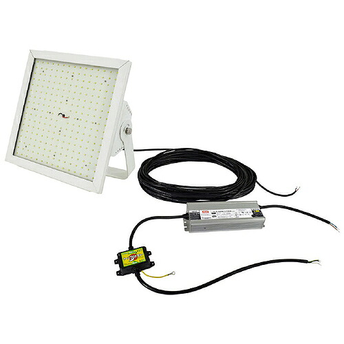 【SALE通貨価値】日動産業 LEDハイテンプスクエアライト 300W ( LEIS-300HT-HW-50K )