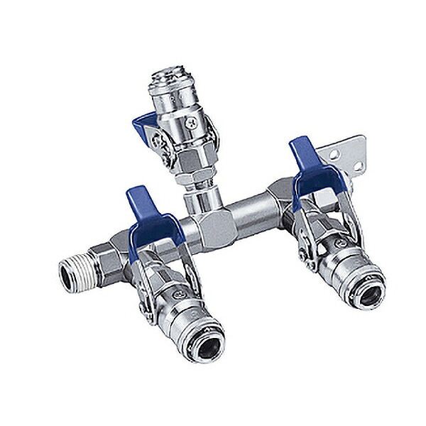 【SALE通貨価値】日東工器 ラインカプラ ( RE-PV-30 BRASS NBR )
