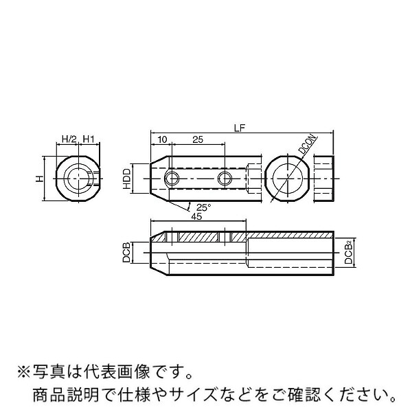 京セラ ホルダ 内径旋削用 ( SHA1022-125 )