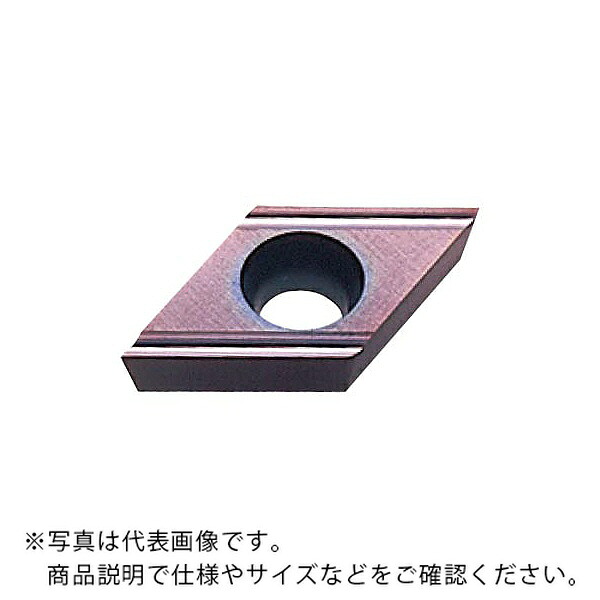 三菱マテリアル 旋削用インサート(超硬コーティング) ( DCET11T3V3RW-SN VP15TF ) 【10セット】