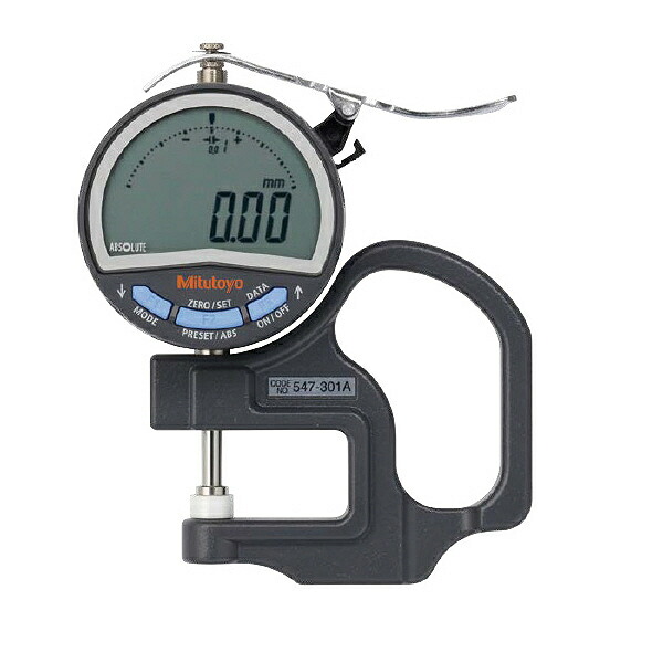 【SALE通貨価値】ミツトヨ デジマチックシックネスゲージ ( 547-301A )