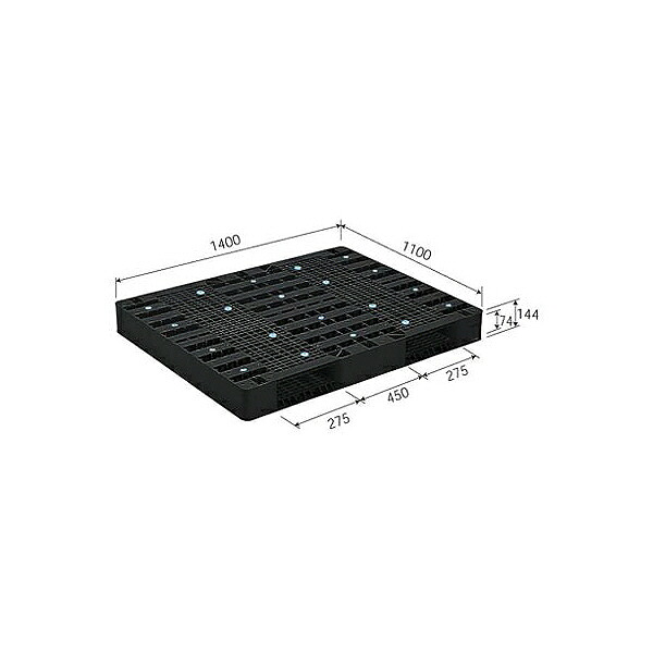 【SALE通貨価値】三甲 再利用調色板(両面当て嵌める型) ( 815403-00 R2-1114-3(再利用) BK )