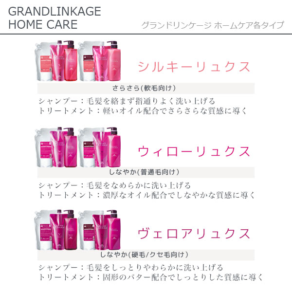 ミルボン グランドリンケージ ヴェロアリュクス しっとり 美容室 クセ毛 サロン専売品 トリートメント 400g シャンプー セット 硬毛 400mL  ヘアケア 褪色防止 詰め替え 美容院 色落ち ヘアケア・スタイリング