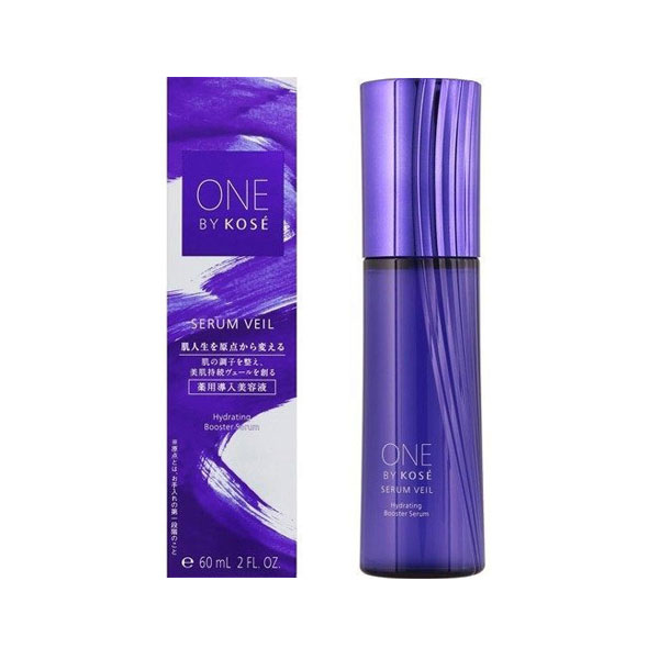 ワンバイコーセー ONE BY KOSE セラム ヴェール<60mL> 保湿 美容液 スキンケア 医薬部外品 うるおい 肌あれ グリーンフローラル 弱酸性 無着色 セラミド
