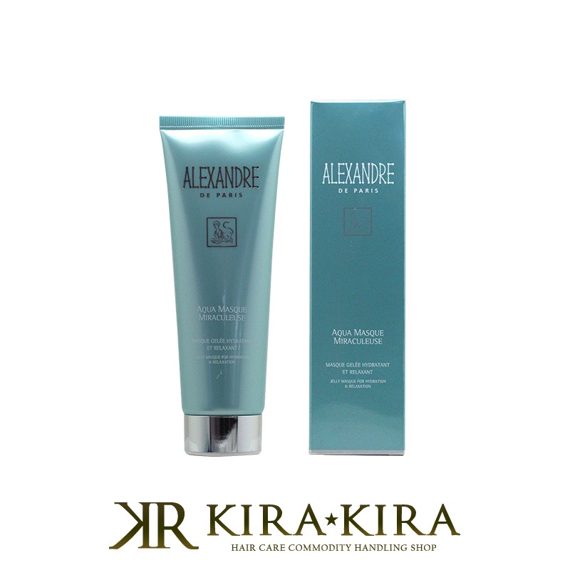 楽天市場 ポイント対象1日23 59迄 ロレアル アレクサンドル ドゥ パリ アクア マスク ミラキュルーズ 125ml 業務用 ロレアル おすすめ品 ロレアルパリ 化粧品 スキンケア ジェルマスク ジェルトリートメント 保湿 うるおい エイジング ハリ感 人気 ランキング 髪屋