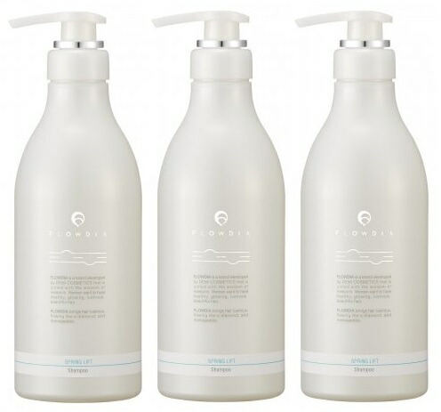 《３本仕掛ける・貨物輸送無料》〔デミ〕フローディア シャンプー 発条昇降機a 550mL 瓶