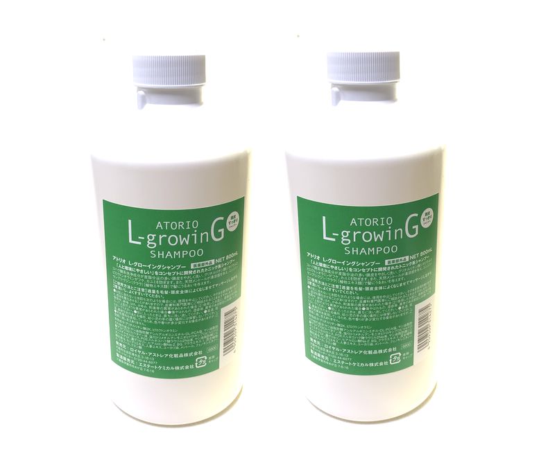貨物輸送無料！ロイヤルアストレア アトリオ L－グローイングシャンプー（詰替用）800mlｘ2本 【治療法部外品】