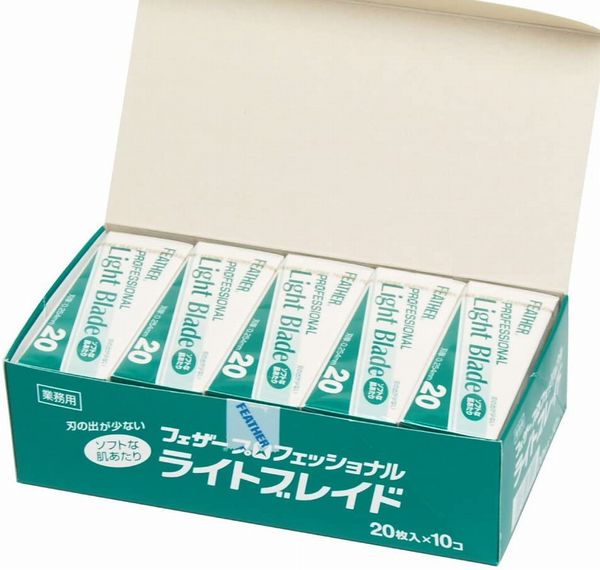 楽天市場】フェザーS 青函両刃 箱入り FA-10 10枚入り×24箱（240枚入り