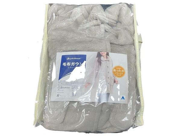 ファイテン ブランケット化粧着 レディース グレージュ