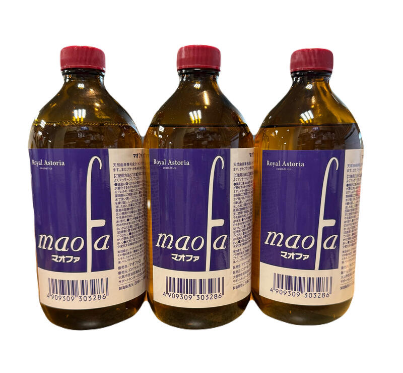 送料無料　ロイヤルアストレア 　 マオファ500ml詰替（Ｄ） 詰め替え用 【医薬部外品】X3本セット