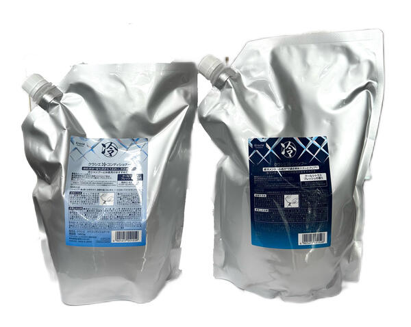クラシエ 冷シャンプー 2000ml+冷コンディショナー 1450g