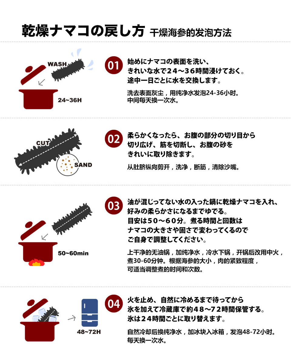 楽天市場 北海道産乾燥海参 特ａ品 4ｌサイズ17個前後入り 250g 中華高級食材 干し海鼠 北海キンコ 海参 安心 品質保証 北海道産 天然 乾燥 なまこ 乾燥ナマコ 干しなまこ 干しナマコ 高級珍味 贈答品 ギフト ナマコ 乾燥 金ん子 ギフト 海参王