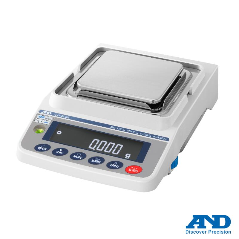 エー・アンド・デイ A&D 汎用電子天びん GX-1003A 校正用分銅内蔵型|はかり商店 店
