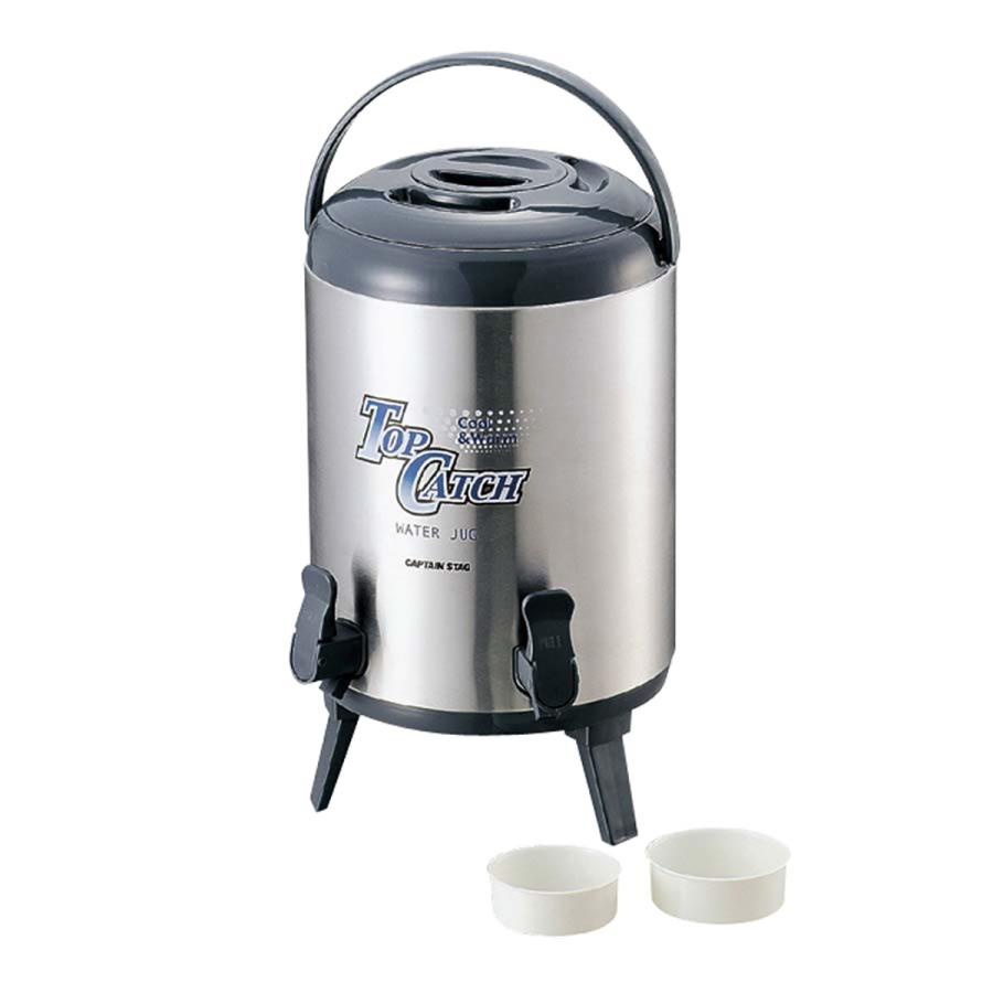 キャプテンスタッグ M-5029 トップキャッチツインコックウォータージャグ10L CAPTAIN STAG