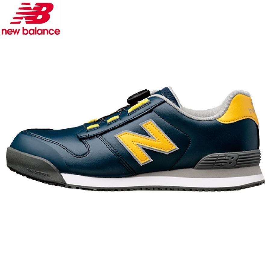 ニューバランス BS-445 ボストン Boston ネイビー セーフティシューズ 安全靴 newbalance