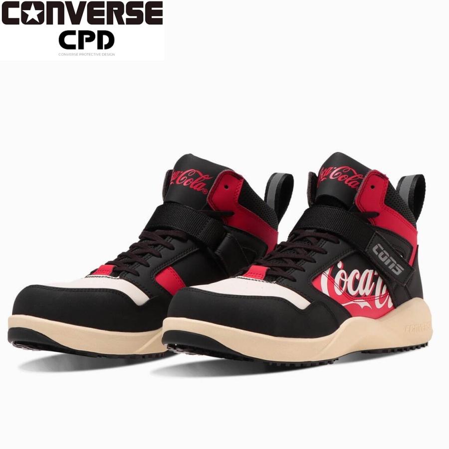23.5】CONVERSE 安全靴安全コンバース RUN N SLAM 楽天市場】コンバース RUN'N SLAM PS WT/BK/P 安全靴 かわいい