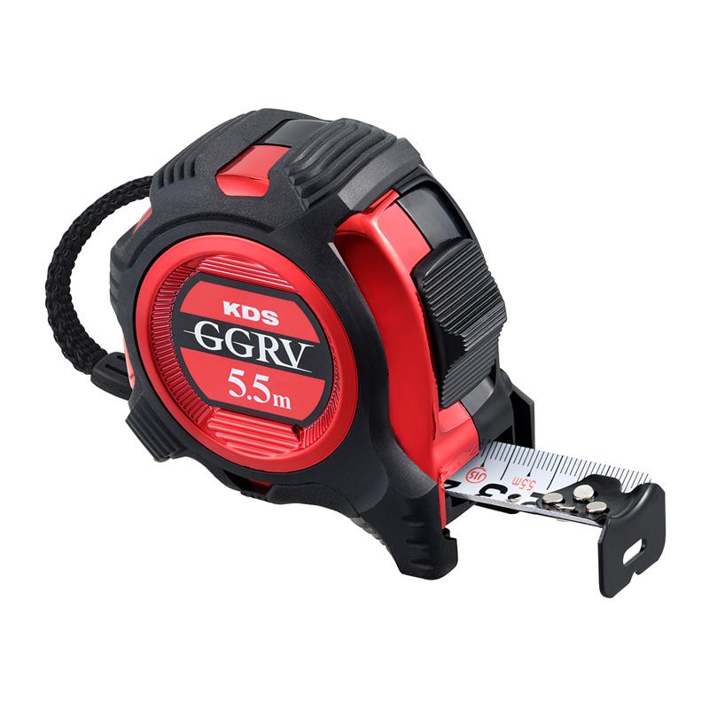 楽天市場】ムラテックKDS ダブルジーRV 25巾5.5m GGRV25-55 メタリック