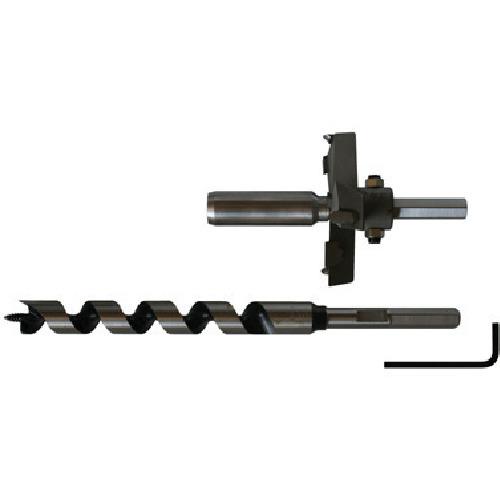 スターエム 超硬座掘錐 大口径 ドリル付き 21.0mmx95.0mm 六角軸 28L-D2195 STAR-M