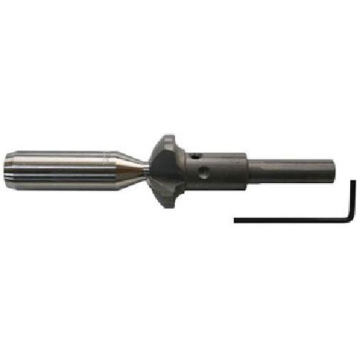 スターエム 超硬アール座掘錐 ドリルなし 21.0mmx40.0mm 三本溝 28R-2140 STAR-M