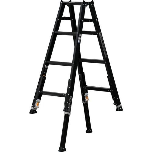 アルインコ 軽量伸縮脚付専用脚立 KARU-150BK 天板高さ1.11-1.41m 質量6.2kg ALINCO （個人宅配送不可）（北海道・沖縄・離島は送料別途） 20,292円