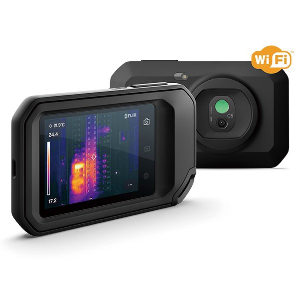 FLIR フリアー C5 赤外線サーモグラフィ 無線LAN相応う 3.5inタッチパネルスクリーン 掛け目190g 日本定め事品
