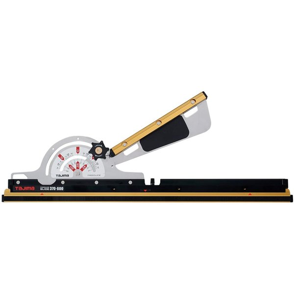 TAJIMA タジマ フリーガイド スライド37-60 FG-SLD3760 丸ノコ用角度切定規 ガイドスライド機構 重量685g