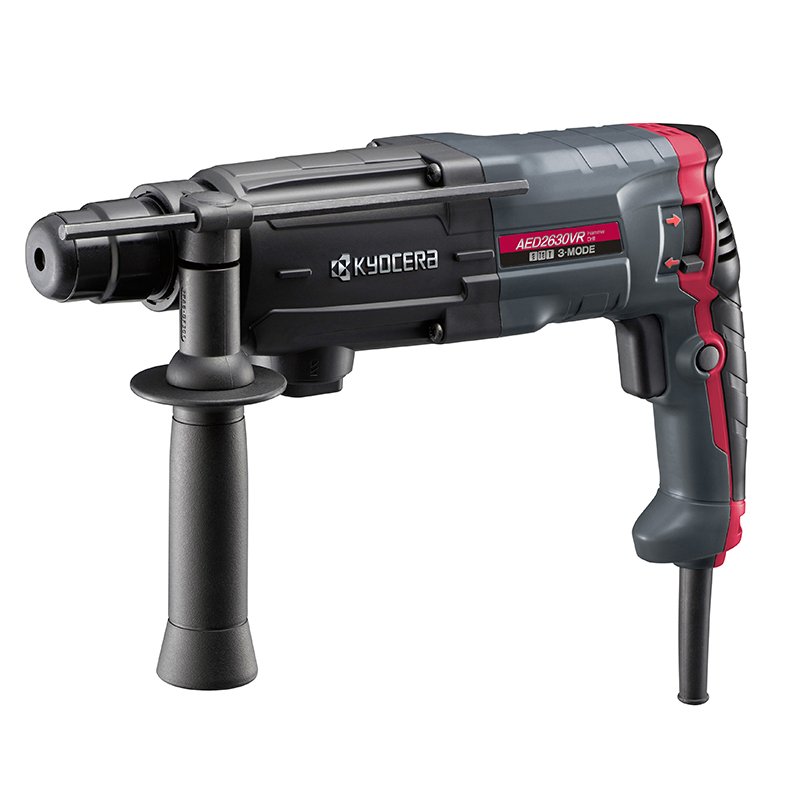 京セラ AED2630VR ハンマドリル 830W 穴あけコンクリート26mm 質量2.7kg 654951A KYOCERA電動ドリル・ドライバードリル