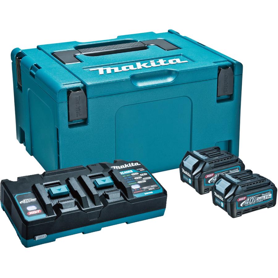 makita マキタ パワーソースキット XGT4（BL4025x2本・2口急速充電器DC40RB・マックパックタイプ3） A-71984 国内正規品