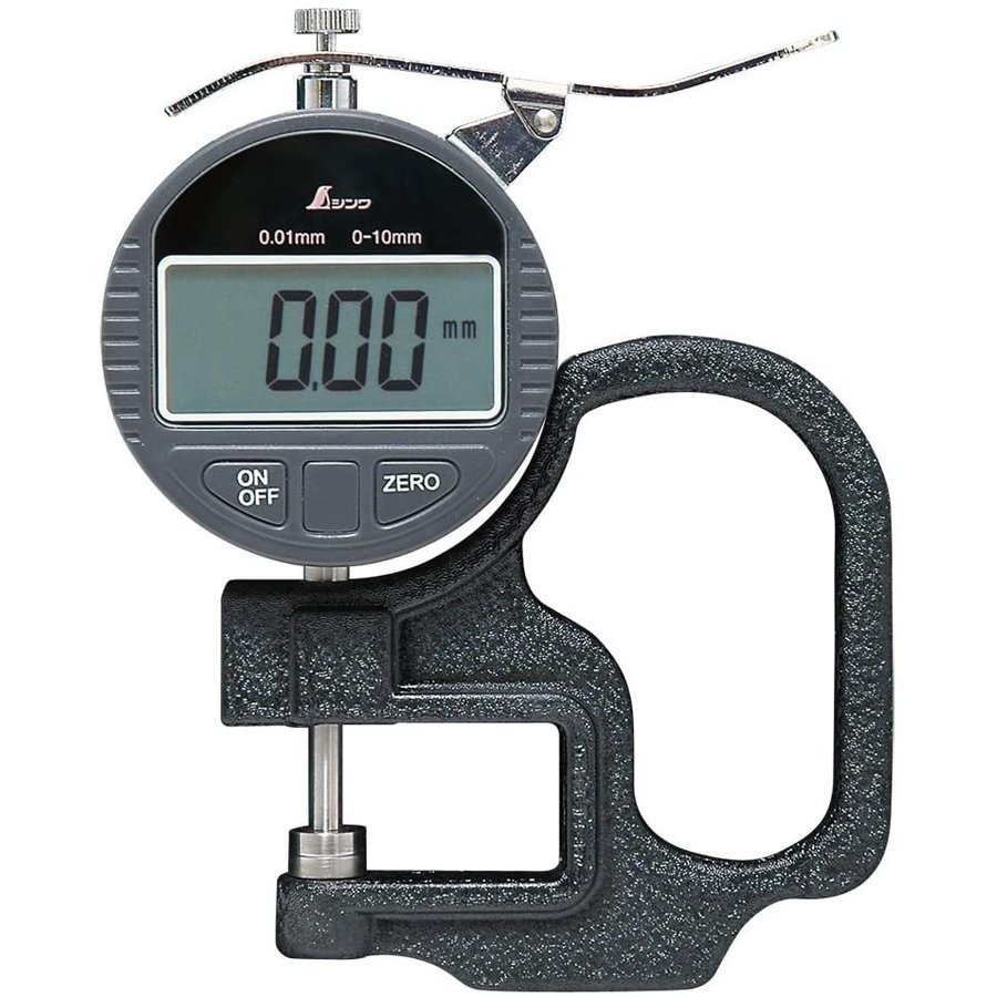 シンワ測定 73746 デジタルシックネスキャリパー Ａ ０．０１mm／１０mm ハンドル付 9,406円