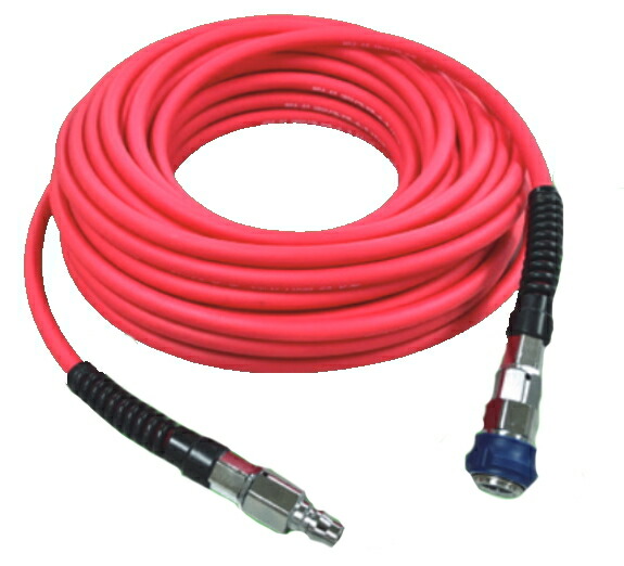 H&Mコーポレーション 超ソフトエアーホース NPA6.5-30 長さ30m 内径6.5mm 最高使用圧力1.5Mpha