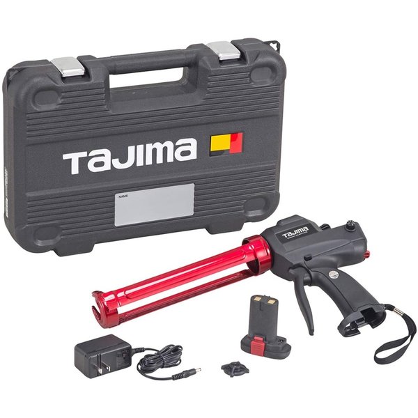 TAJIMA タジマ 充電式コーキングガン コンボイエレキテルセット CNVEJSET 充電池 キャリーケース付き