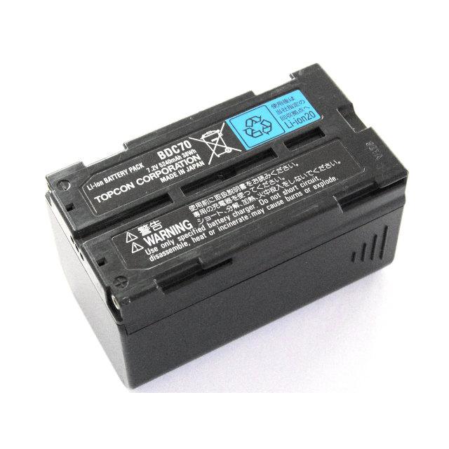 [独居室取り替えっこ客あしらい] ソキア トプコン BDC70 7.2V 静電容量Li-ion 5240mAh