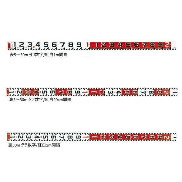 ハイビスカス 紅白極点 100粍幅磁気テープのみ 10m HK10-10T 位置づける/土木/組み上げる/一こま装具/書きとどめる装具