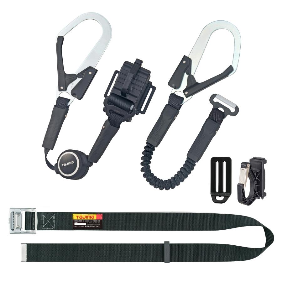 TAJIMA タジマ B1SLER-TL1WBK 胴ベルト用 ER150縦型L1ダブル スチールベルトLセット