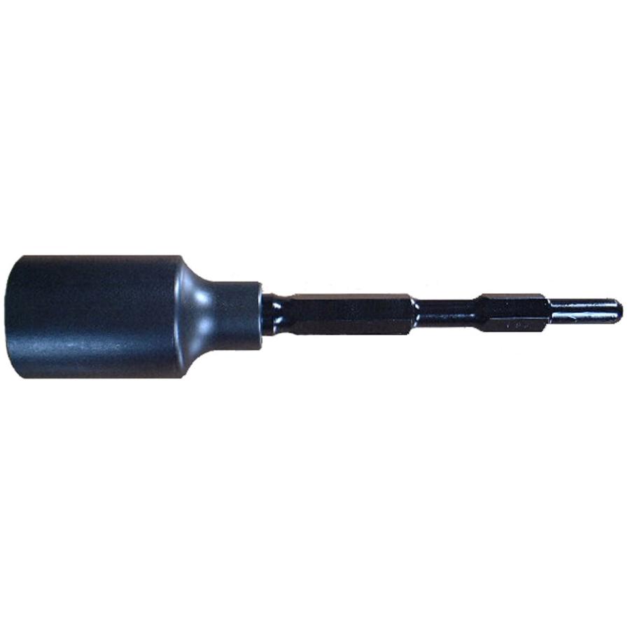 RAKUDA 10116 単管打込アダプターB型 六角軸21H　21Ｈx355mm内径50Φ（孔の深さ80mm） 清水製作所 ラクダ｜ハカリスタ店