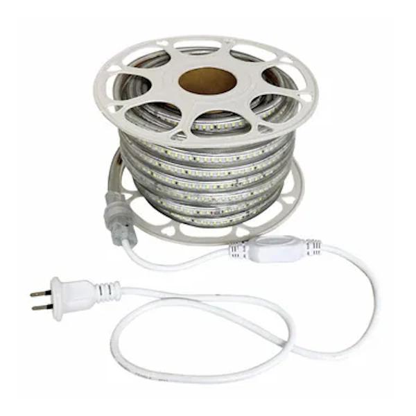 富士倉 FRL-W20M-W LED縄索ともし火両面発する 白 20m（ワット数付き添い人）