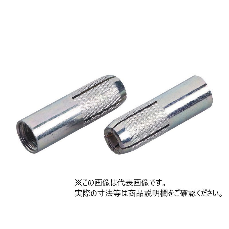 サンコーテクノ CT-1660 ねじの呼びM16 全長60mm ミリねじ スチール製 シーティーアンカー 25本入