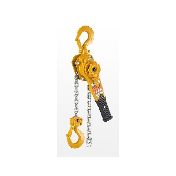 KITO キトーレバーブロックL5形 LB010 L5-1.0ton 揚程1.5m [小型 軽量 強靭 建築 土木 造船 林業]
