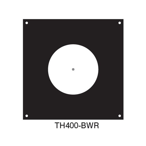 MYZOX マイゾックス 対空標識400 白丸&黒 （10枚入） TH400-BWR [測量 地土地家屋調査 ドローン 航空写真測量]｜ハカリスタ店