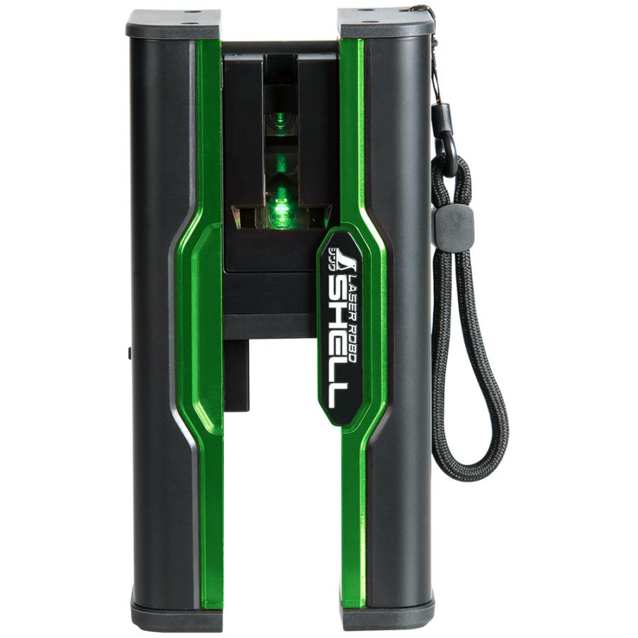 楽天市場】☆シンワ 70826 レーザーロボ SHELL レッド レーザー