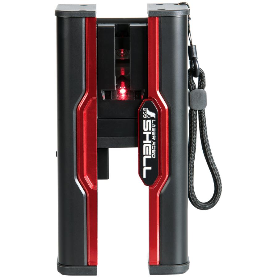 サロ 楽天市場】☆シンワ 70826 レーザーロボ SHELL レッド レーザー