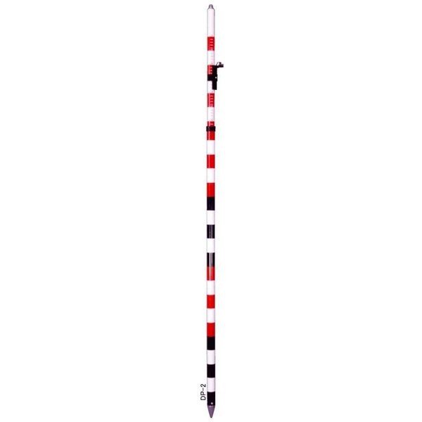 STS エスティーエス DP-2 プリズム極点 度合い器付 2m2段伸縮式 [5-DP 価値付ける 土木 測距]