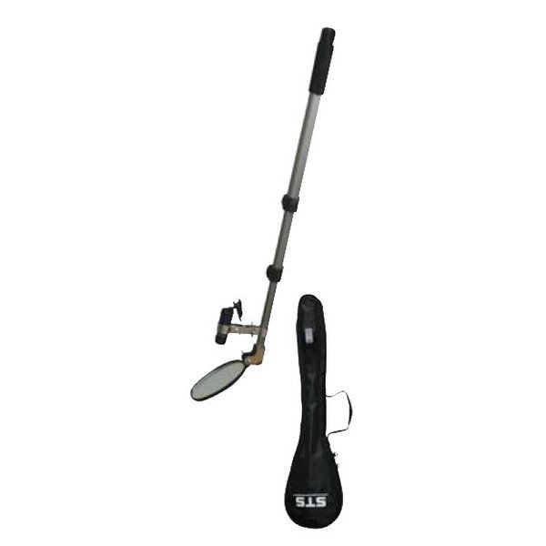 STS エスティーエス 点火装置付読み合わせる鏡鑑I型 S大きさ 8-M1-S [読み合わせる鏡鑑1型 下水道管精神測定検査鏡鑑 下水道管や止ん事無い空間的関係の読み合わせるに]