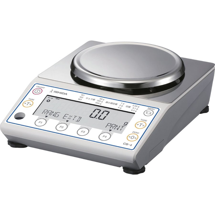イシダ CB-4 600 検定品 ひょう量600g 目量0.2gレンジ切替有 電子天びん ISHIDA｜計量器専門店　はかろう会